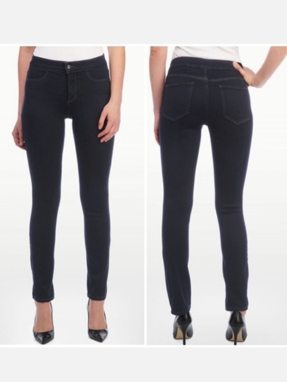 NYDJ Not Your Daughters Jeans High-Rise Dark Wash Janice Leggings Jeans